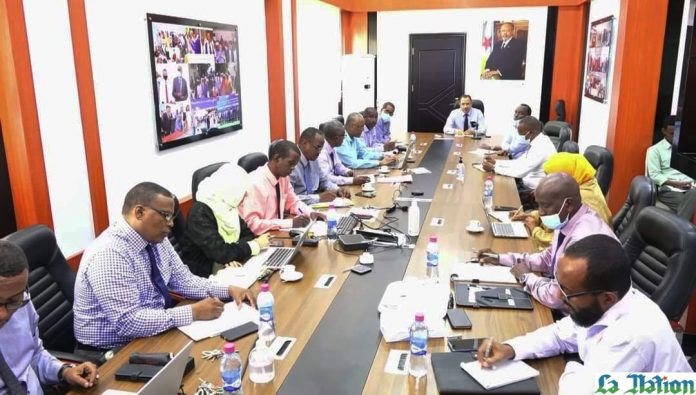 Réunion de la commission technique mixte MENFOP, ministère de budget et MTFPS (1)