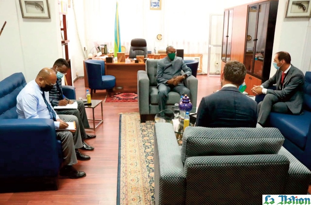 Entrevue entre le ministre de la justice et le coordinateur du système des Nations Unies à Djibouti