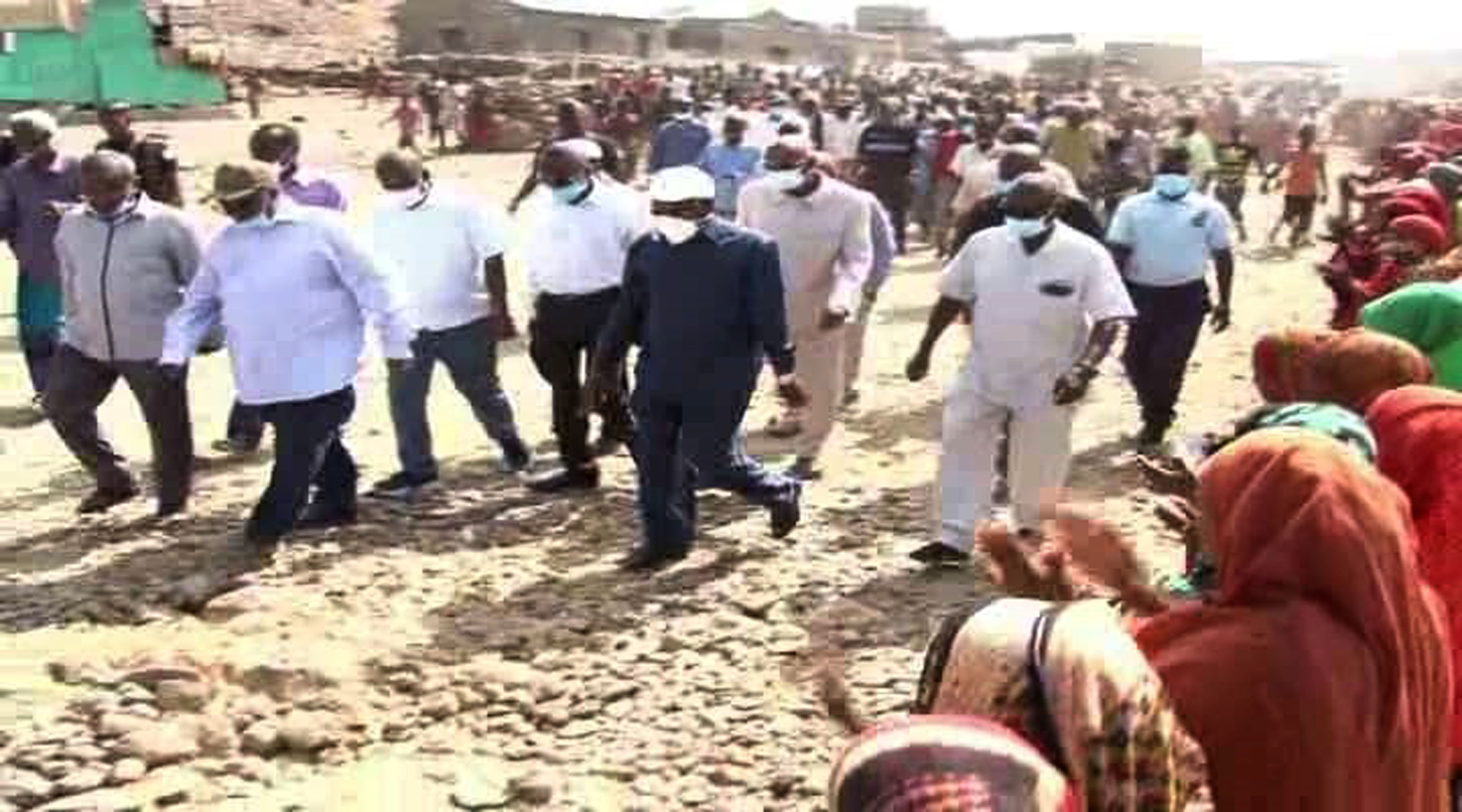 VISITE À BALHO DU PREMIER MINISTRE POUR S’ENQUÉRIR DES CONDITIONS DE VIE DES POPULATIONS DES LOCALITÉS ÉLOIGNÉES