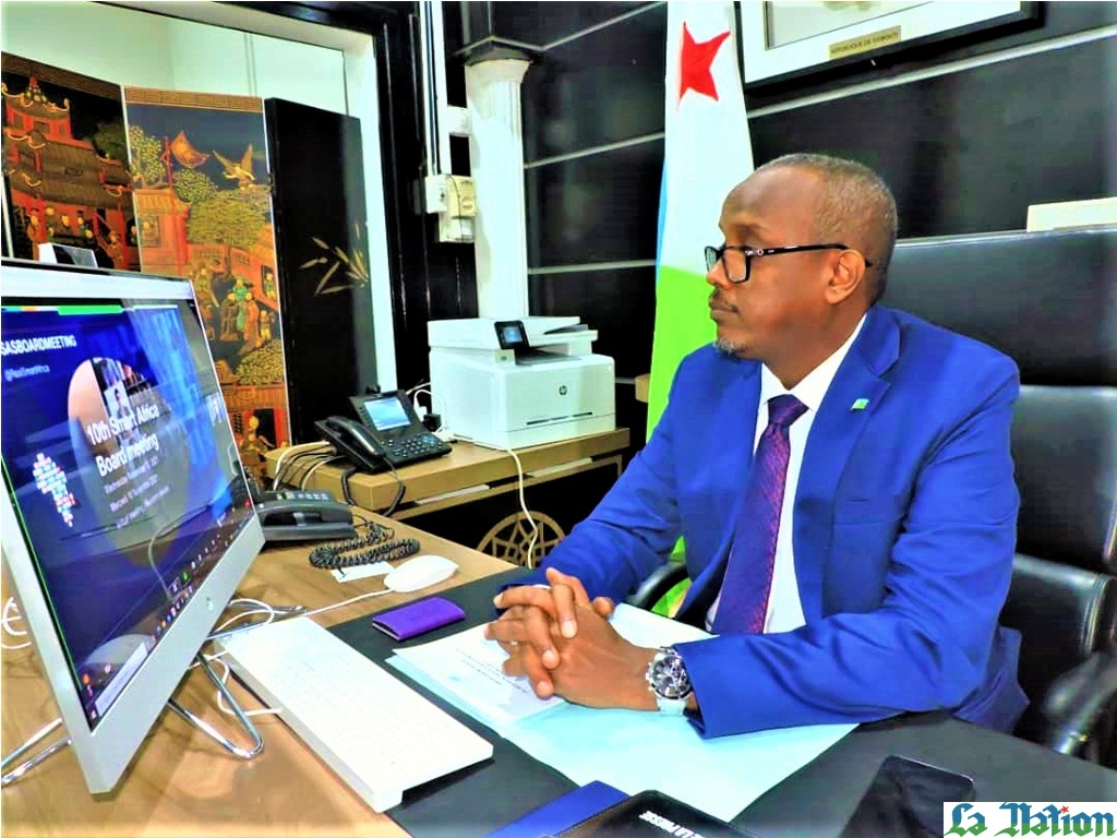 10e réunion de ‘‘Smart Africa’’ : Le ministre Radwan Abdillahi Bahdon représente la république de Djibouti