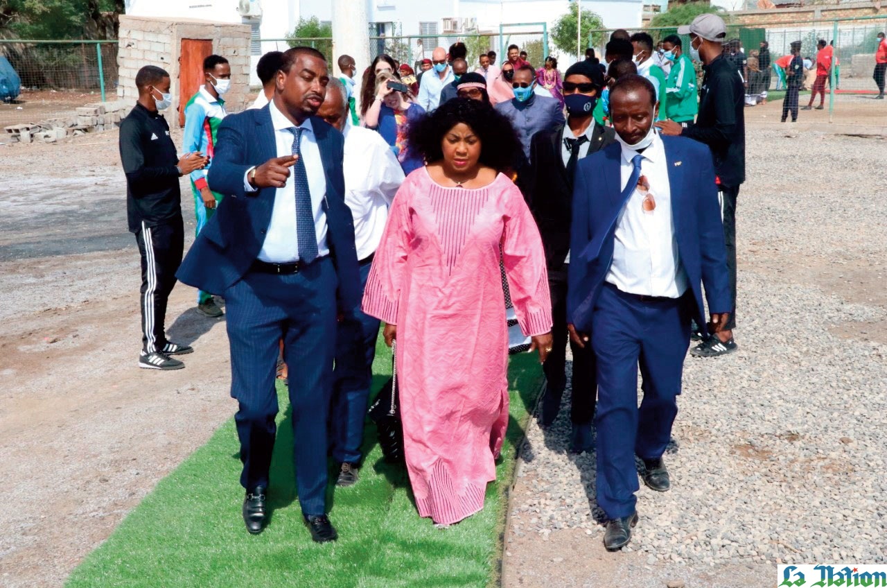 La secrétaire générale de la FIFA en visite de travail à Djibouti