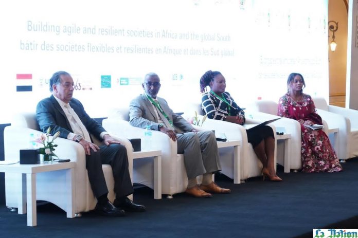 Le ministre Abdoulkarim Aden Cher participe au forum de haut niveau du MAEP au Caire (1)