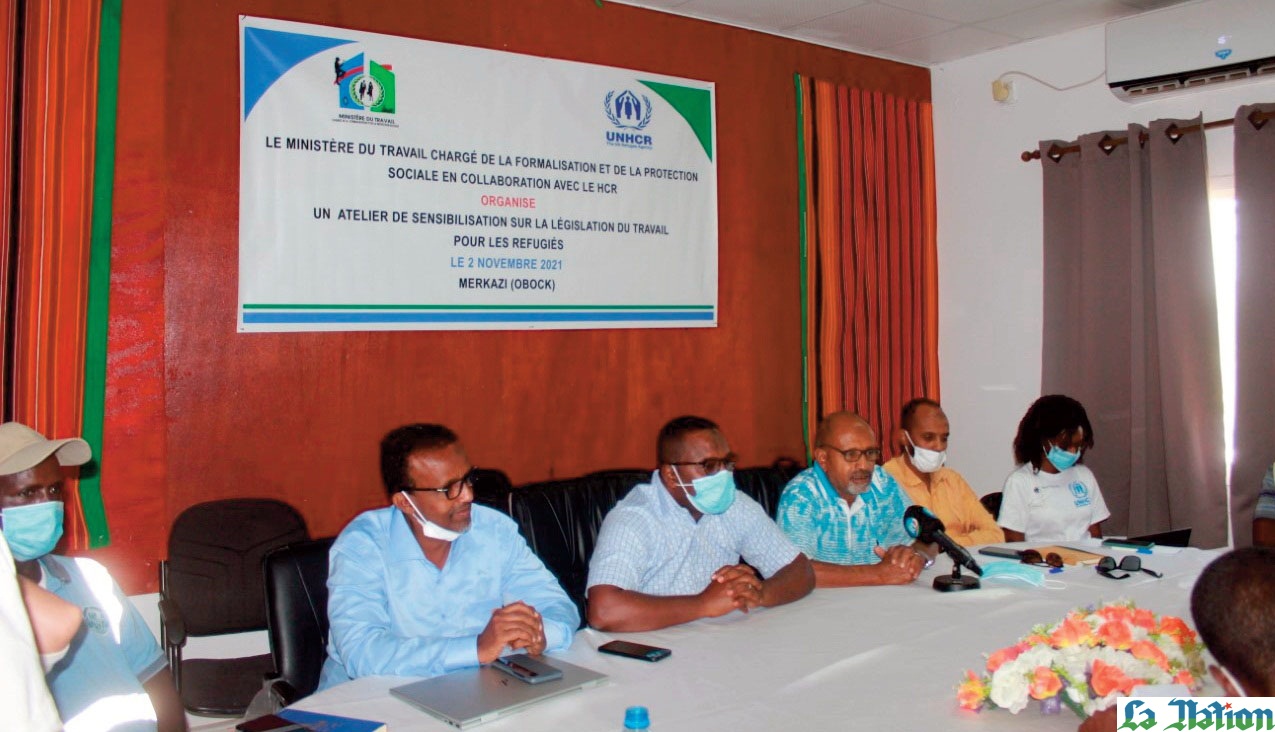 Sensibilisation sur le droit au travail au profit des réfugiés à Djibouti