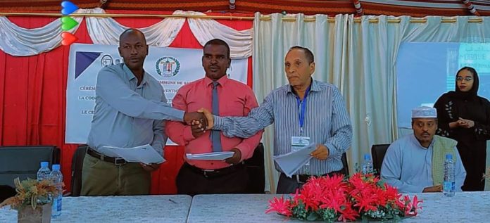 Cérémonie de signature de convention de partenariat pour le parrainage des enfants de la rue de Djibouti (1)