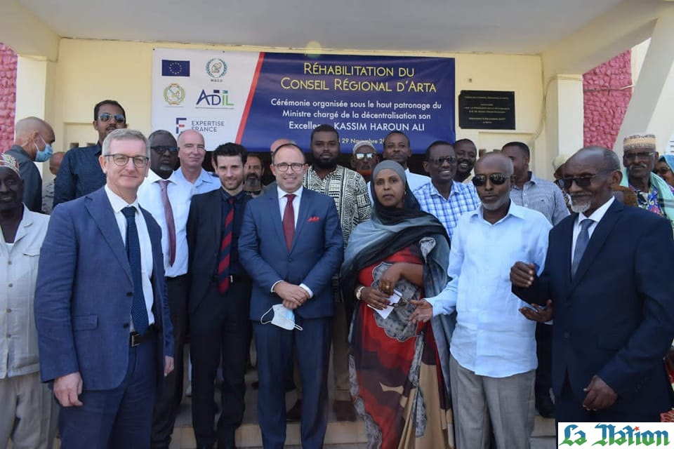Inauguration des premiers projets réalisés à Arta dans le cadre du programme ADIL