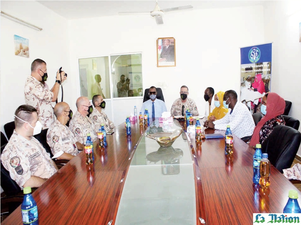 L’ANPH réceptionne un don de matériels destinés aux personnes à besoins spéciaux