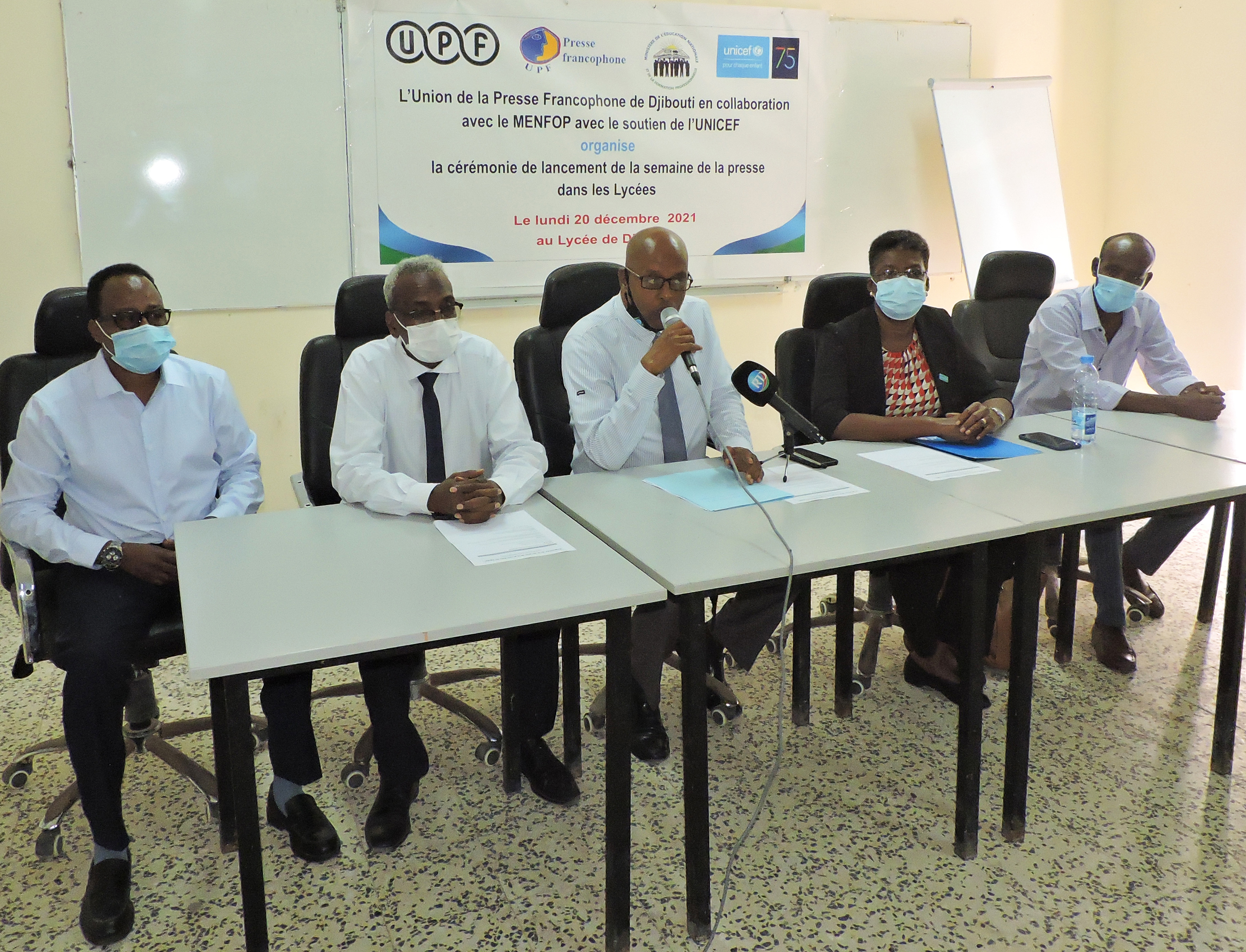 L’UPF-Djibouti organise la semaine de la presse dans les Lycées