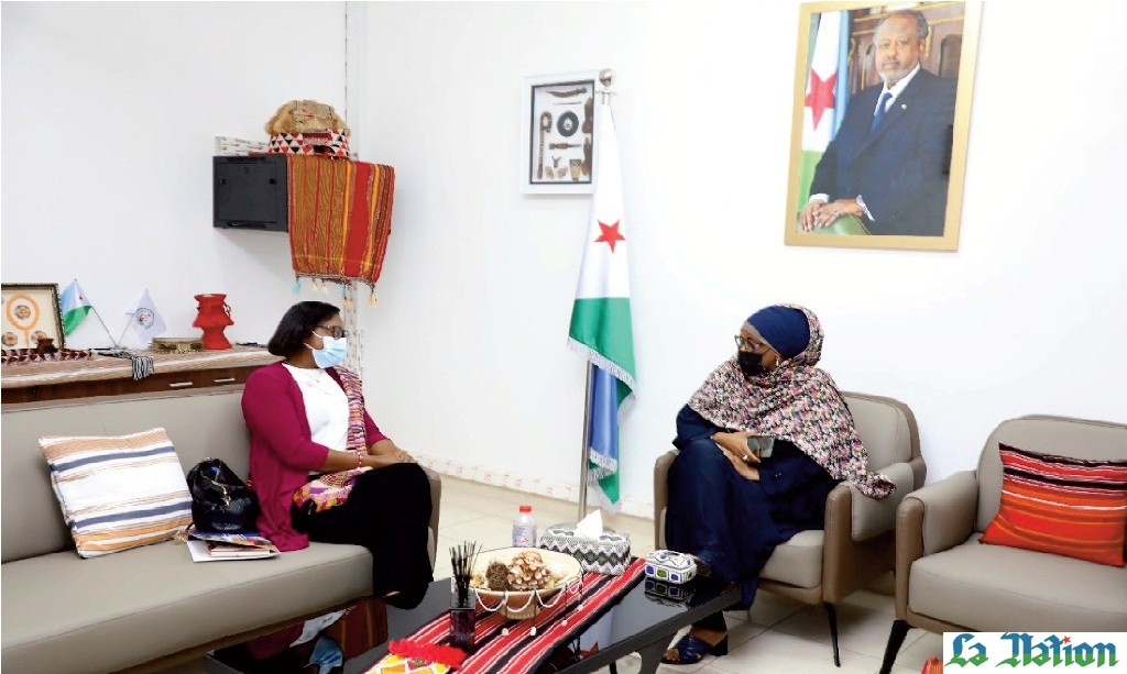 La ministre de la jeunesse et de la culture reçoit la représentante du PNUD, Mme Emma N’Gouan Anoh