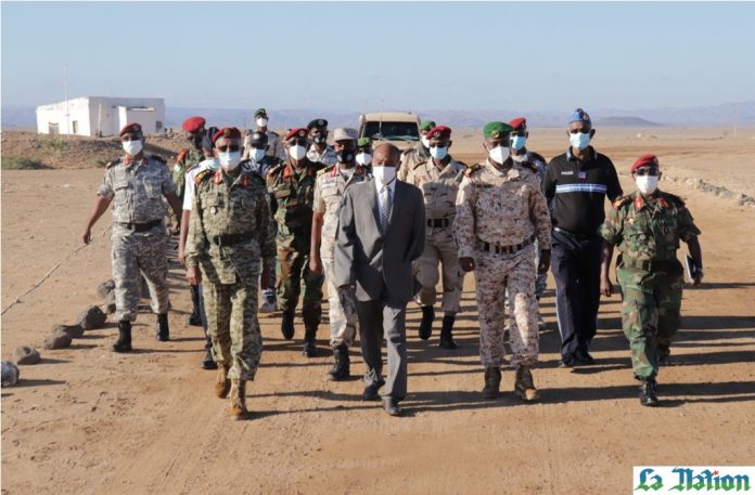 Visite d’inspection du ministre de la défense à Doumeira (1)