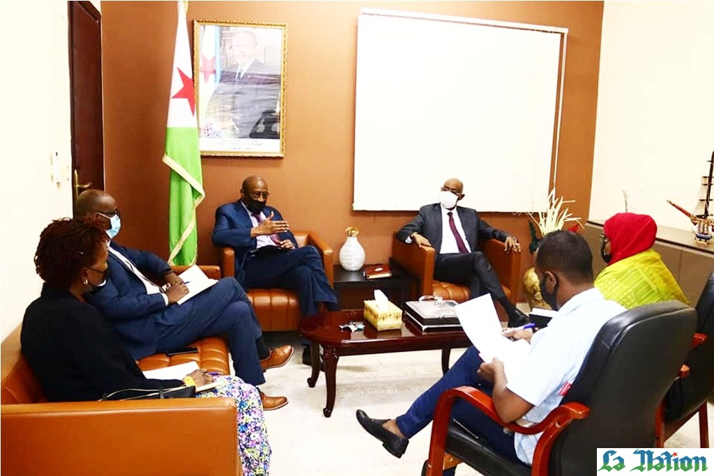 Le Ministre de la décentralisation reçoit le représentant adjoint de l’USAID à Djibouti