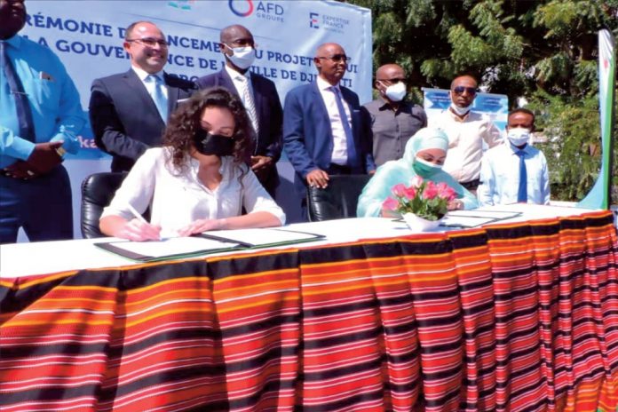 Cérémonie de lancement du Projet d'appui à la gouvernance de la ville de Djibouti (PROGOUV) (2)
