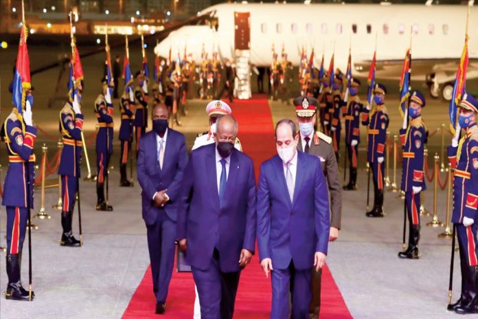 L’Egypte déroule le tapis rouge pour le président Guelleh