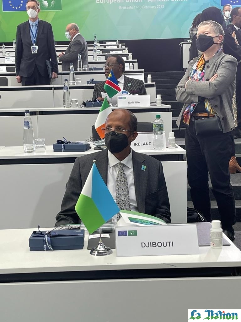 Le chef de la diplomatie djiboutienne a participé au Sommet UA-UE à Bruxelles