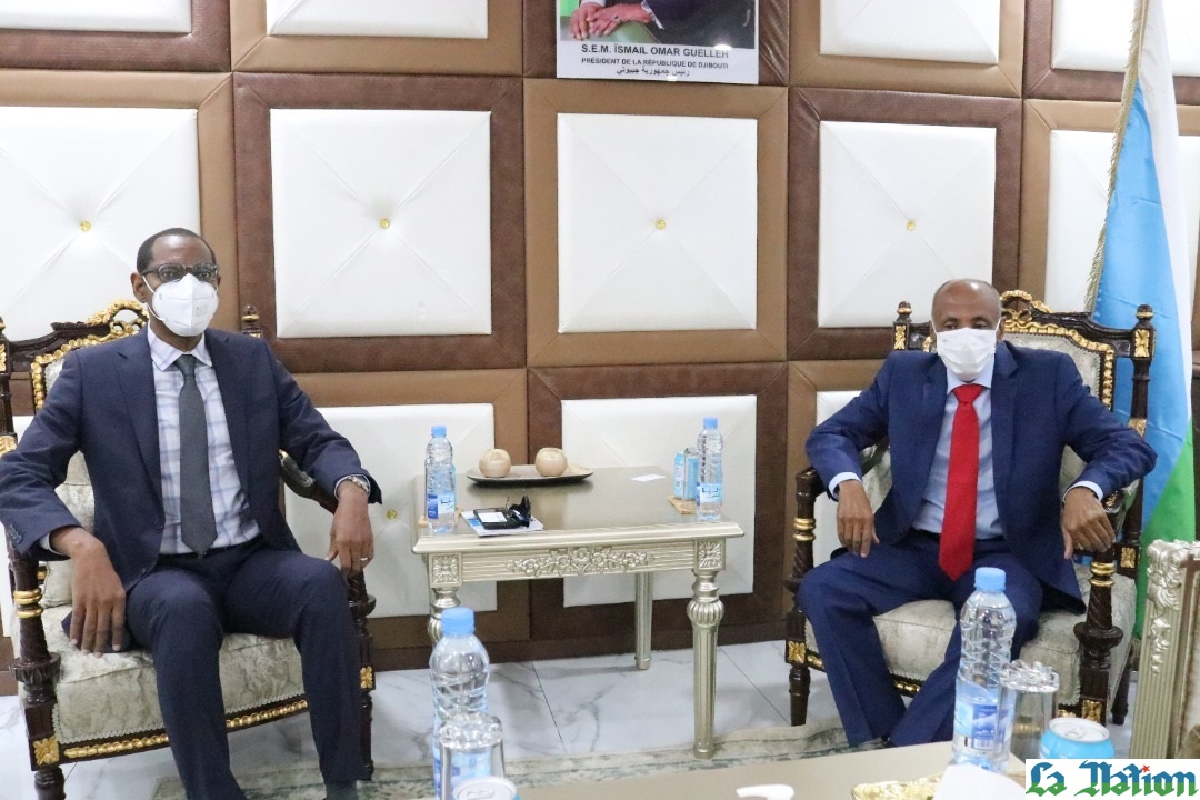 Le ministre du Travail reçoit le représentant-résident de la Banque Mondiale à djibouti