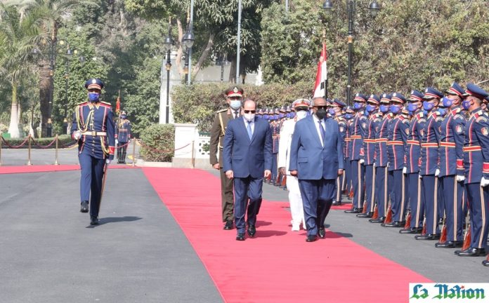 Le président Guelleh reçu au Palais d’Al-Ittihadiya (2)