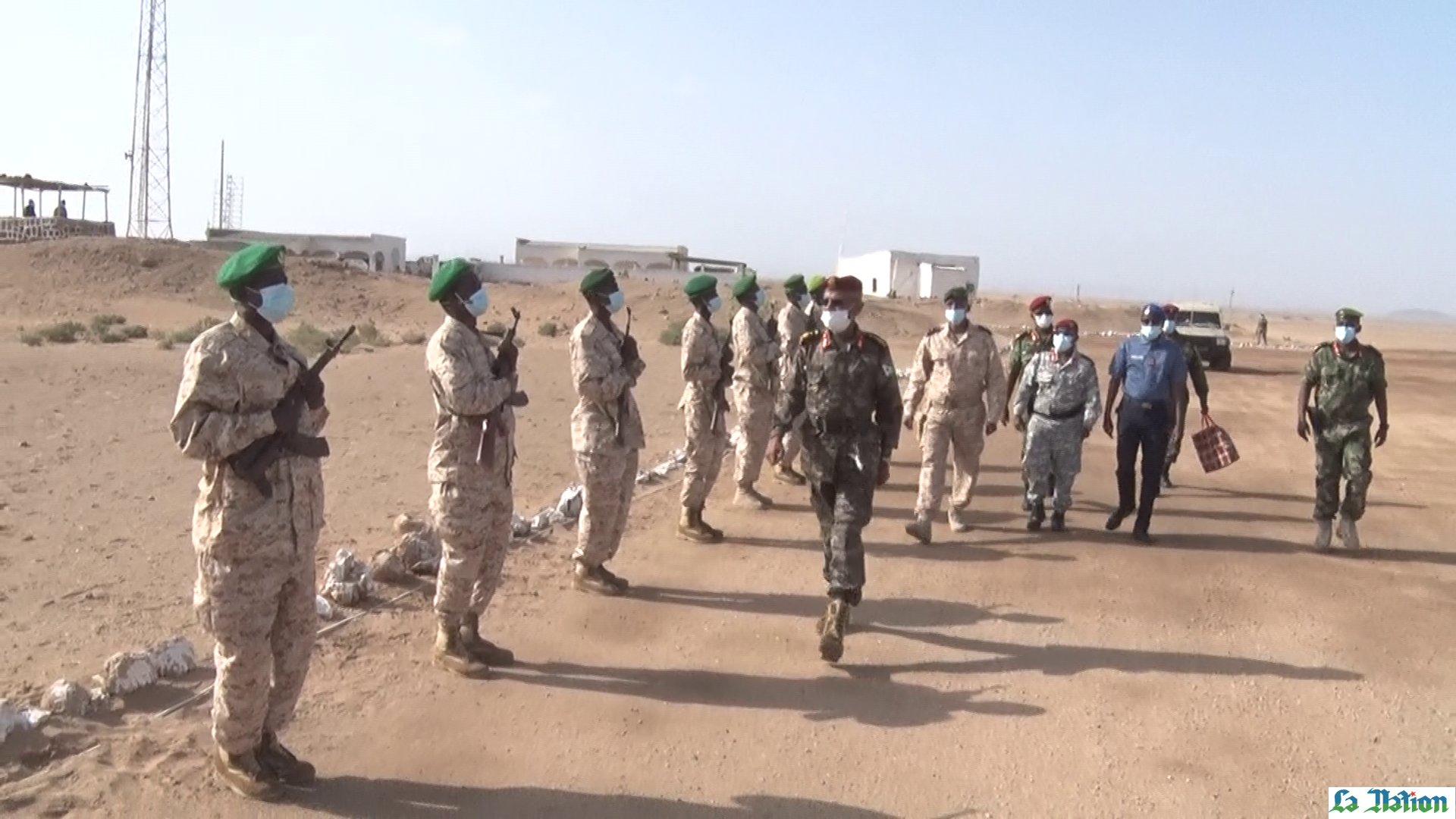 Visite d’inspection du CEMGA à Moulouhleh