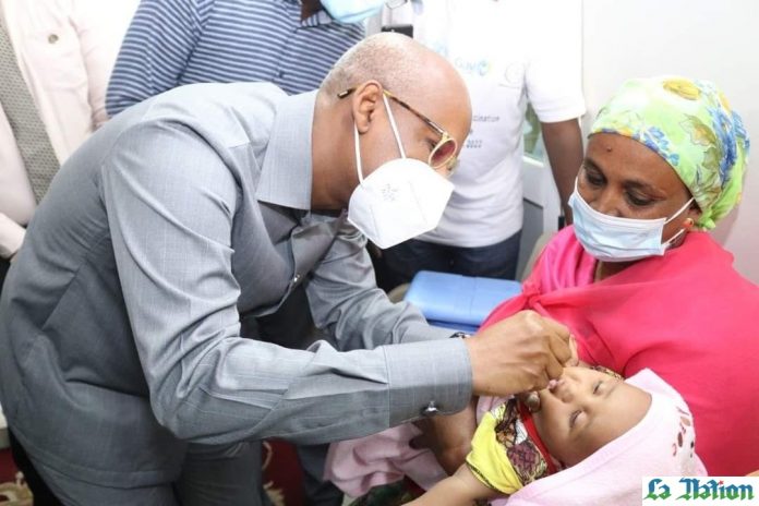 Lancement de la campagne de vaccination contre la polio (1)