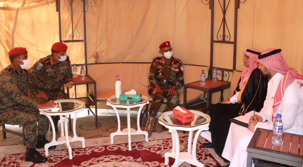 Le CEMGA reçoit la visite de courtoisie du nouvel ambassadeur de l’Arabie Saoudite à Djibouti