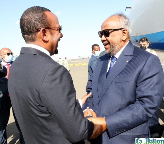 Le Président Guelleh entame une visite d’Etat en Ethiopie (1)