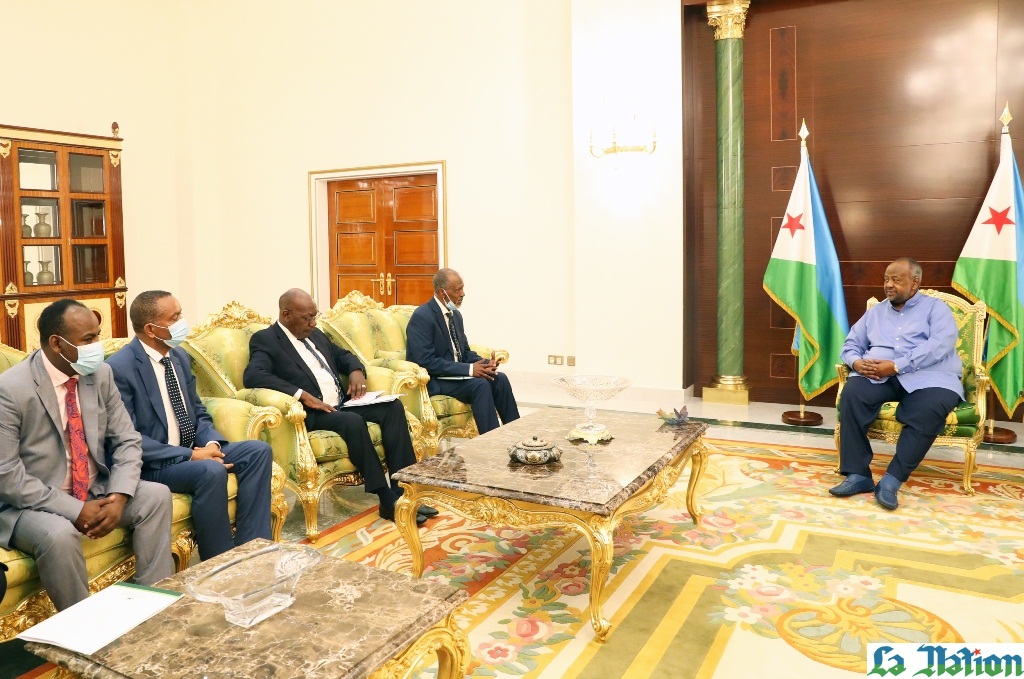 Le Président Guelleh reçoit une importante délégation de l’IGAD