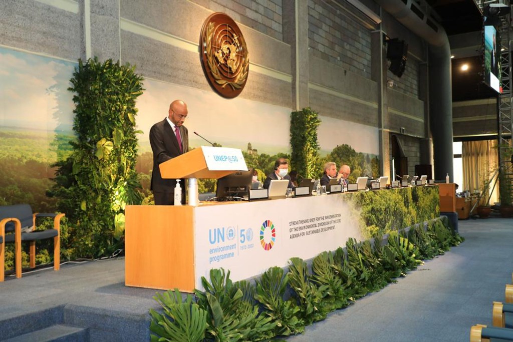Le ministre de l’Environnement prend part à la 5ème session de l’Assemblée des Nations Unies pour l’Environnement