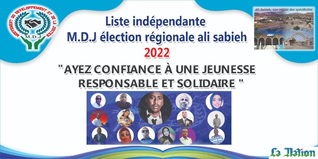 Campagne électorale des régionales à Ali-Sabieh : Mouvement Développement et justice : pour une autre manière de conduire les affaires de la cité