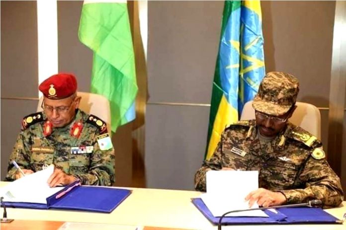 Visite de travail du CEMGA à Addis-Abeba (1)