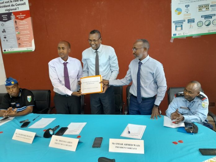 Ali-Sabieh Conseil Régional Les nouveaux élus prennent leurs fonctions(2)