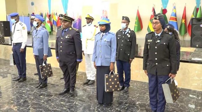 Gendarmerie Clôture des stages internationaux