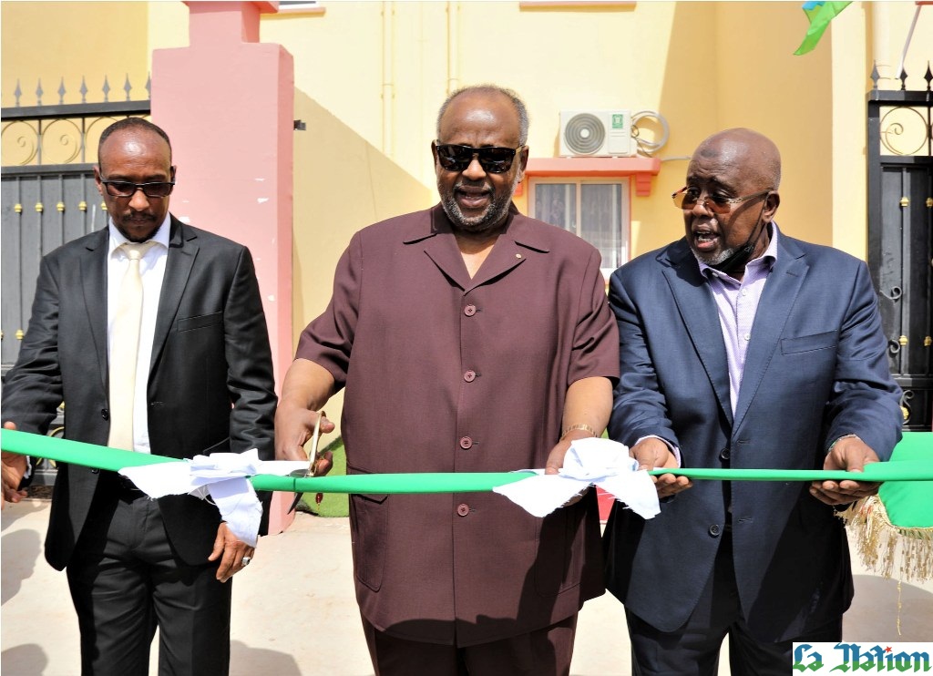 La cérémonie d’inauguration de la nouvelle « Cité Sougal », placé sous le patronage du Président de la République et de la Première Dame, Mme Kadra Mahamoud Haid