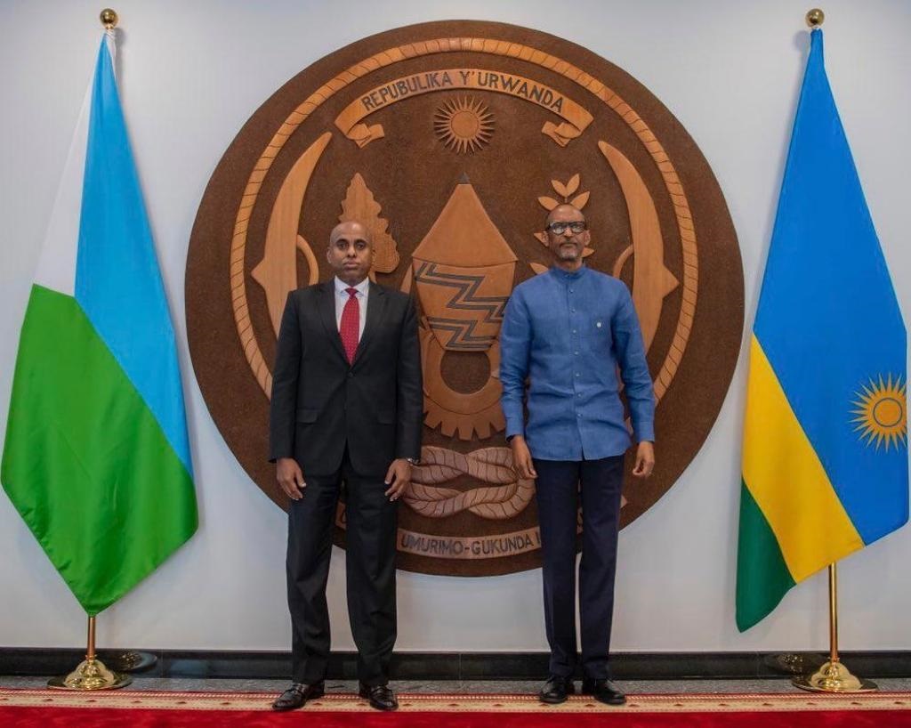 L'ambassadeur EYBE remet ses lettres de créances au Président Rwandais
