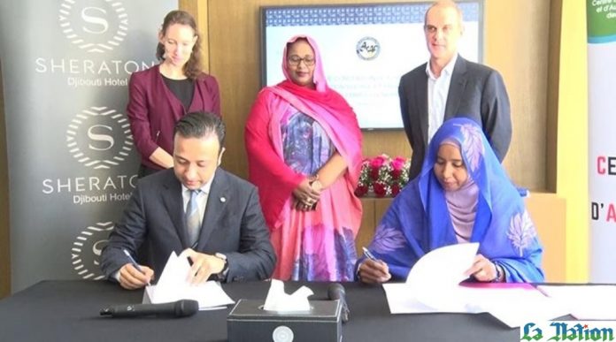 Signature d’une convention de partenariat entre le CASAF et Sheraton hôtel (1)