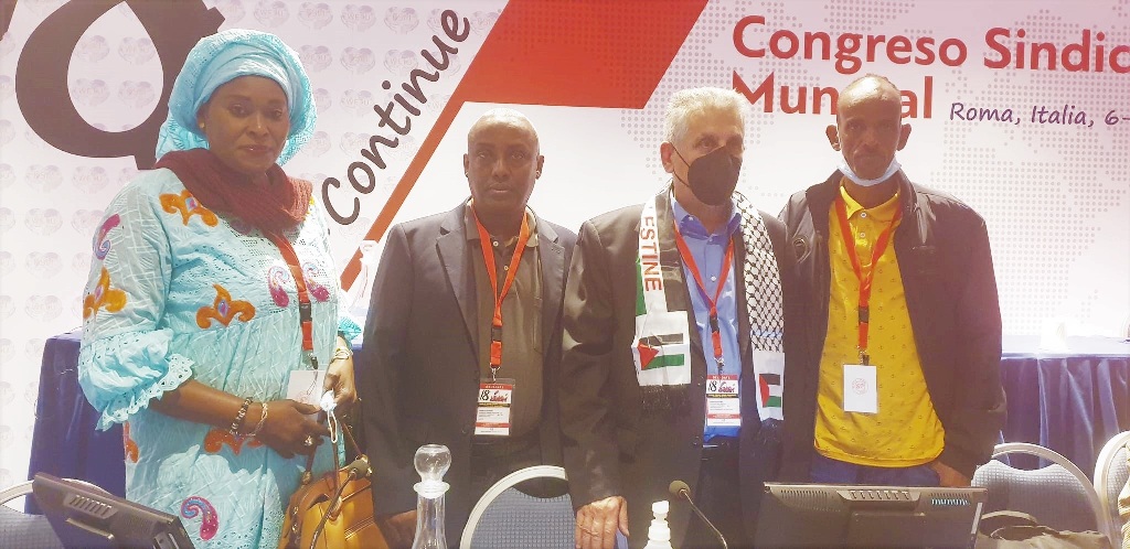 18ème congrès syndical mondial en Italie : Une opportunité pour pérenniser les relations entre l’UGTD et la FSM