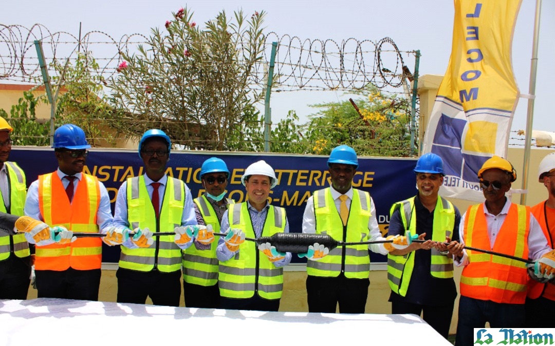 Djibouti-Télécom accueille un nouveau câble sous-marin du nom de 2 Africa