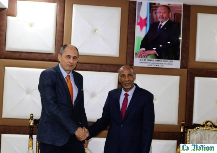Entrevue entre le ministre Omar Abdi Saïd et M. Jose Barahona