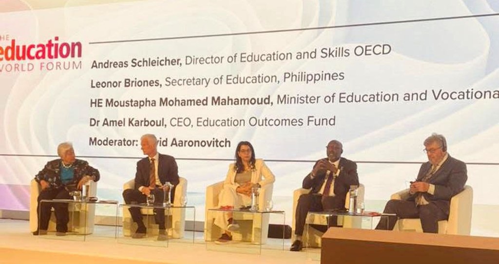 Forum Mondial sur l’Education - Edition 2022 : Moustapha Mohamed Mahmoud représente Djibouti
