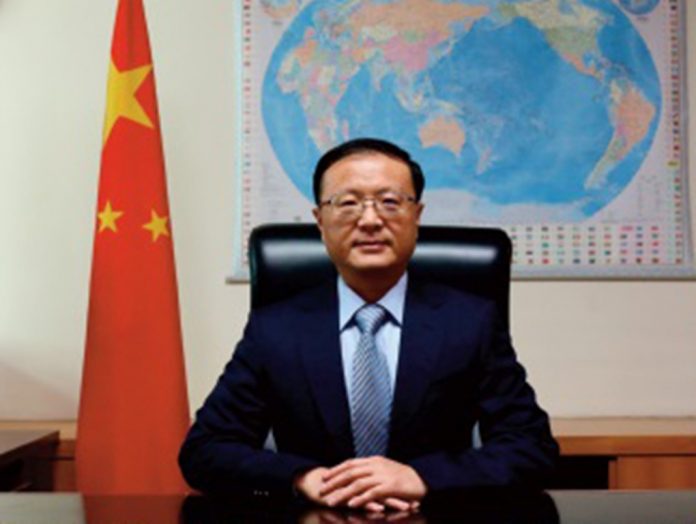 Hu Bin, ambassadeur de Chine à Djibouti