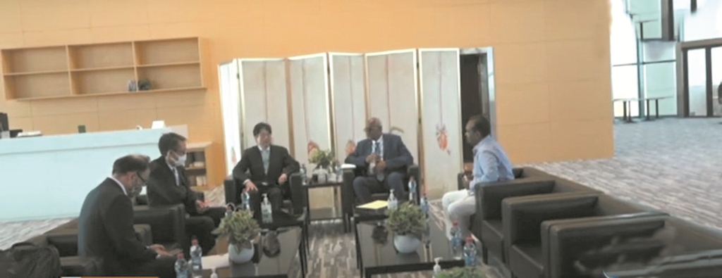 Le président de l'APZF reçoit une délégation de l'association des armateurs japonais