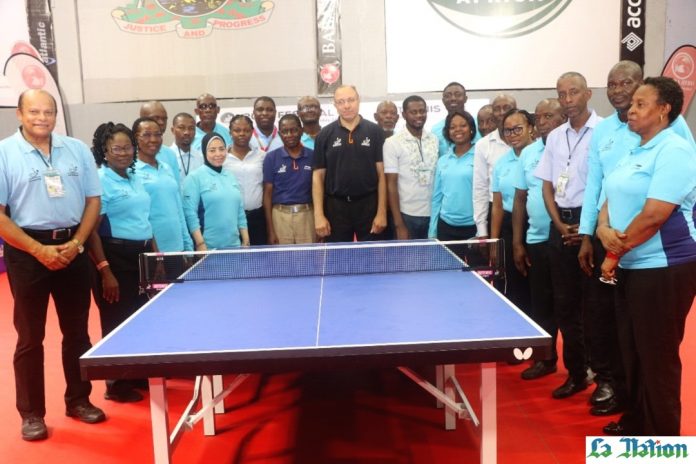 Tennis de table Mohamed Segueh Soubane, un arbitre djiboutien talentueux