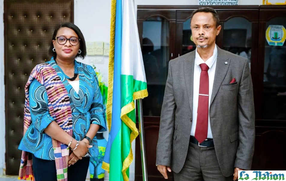Le maire de la ville reçoit la représentante résidente du PNUD