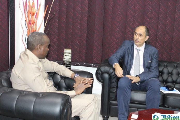 Le ministre de la communication reçoit le coordinateur résident des opérations du système des Nations-Unies à Djibouti (2)