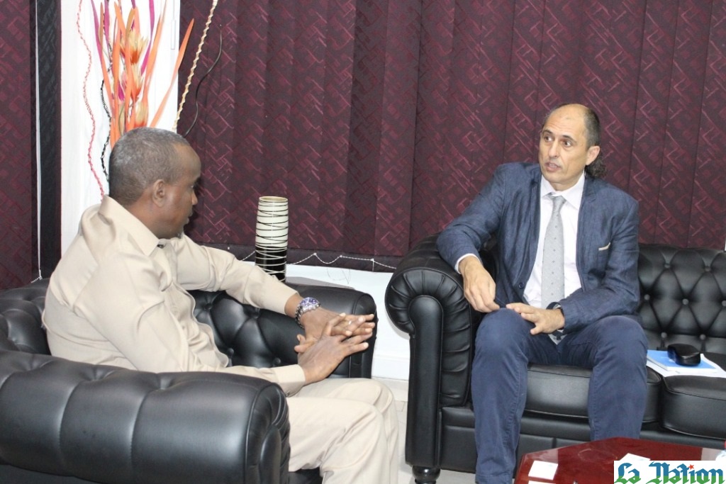 Le ministre de la communication reçoit le coordinateur résident des opérations du système des Nations-Unies à Djibouti
