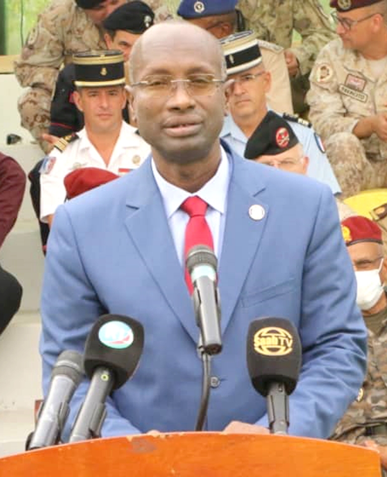 Le ministre de l'intérieur Said Nouh Hassan