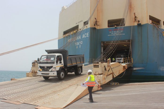 Un géant des mers fait escale au port polyvalent de Djibouti (1)