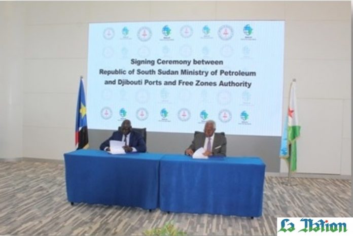 Article sur la signature d'une convention d'octroi d'un terrain au Sud Soudan (1)