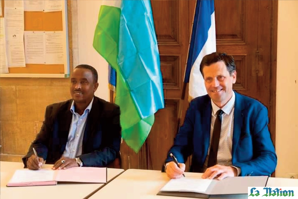 FDJTT / Mairie d'ESPALION Un partenaire de choix pour développer le tennis de table Djiboutien