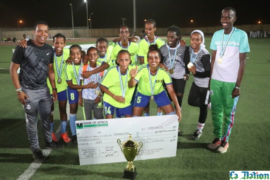 Football féminin : Le CF GR-FF remporte haut la main l’édition 2022 de la Coupe de Djibouti