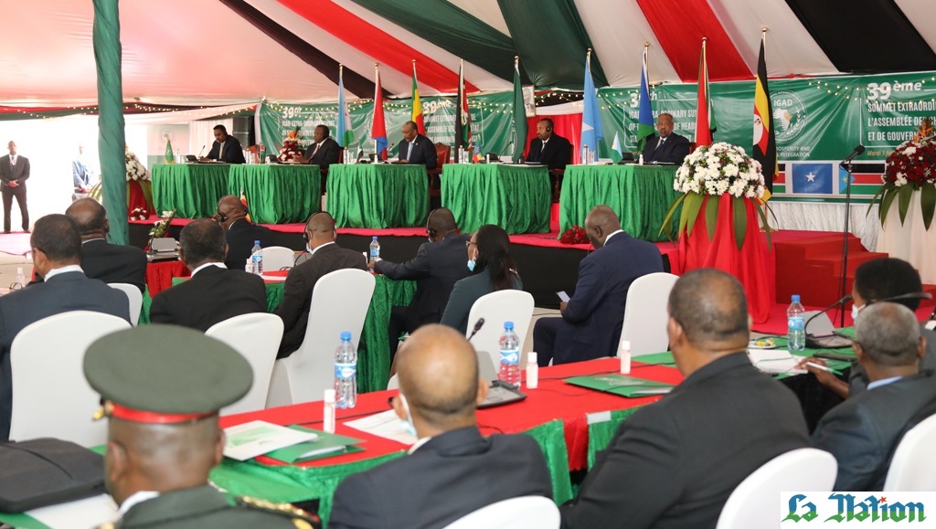 Le Président Guelleh participe aux travaux du 39ème sommet extraordinaire de l’IGAD
