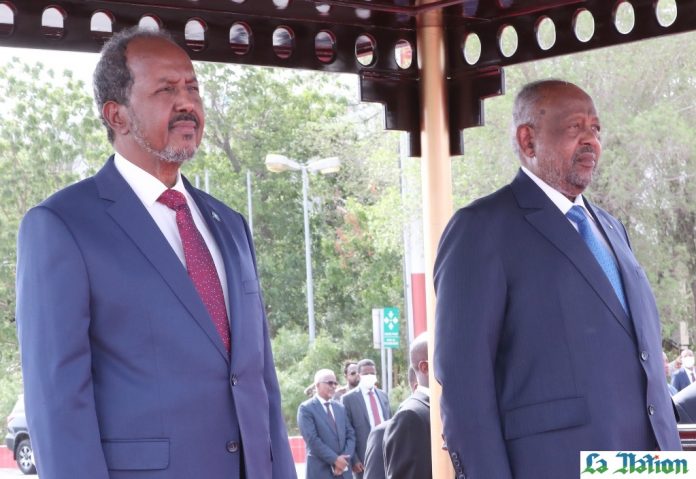 Le Président somalien entame une visite d’Etat de 48 heures à Djibouti (1)