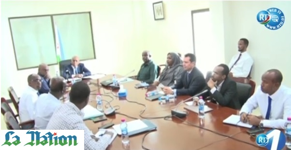 Réunion au Palais du Peuple de la commission en charge de la privatisation de Djibouti-Télécom